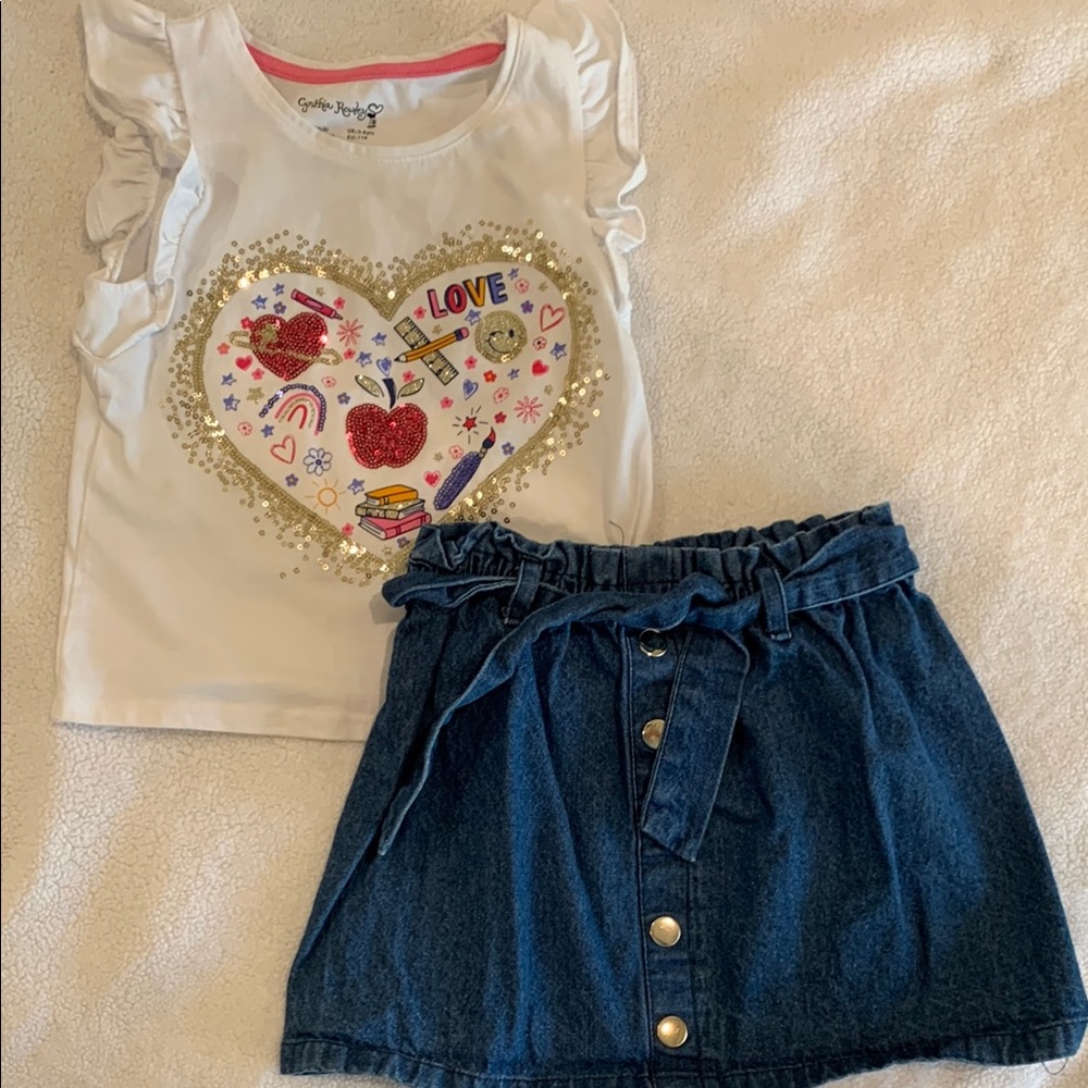Cynthia Rowley First Day of School Outfit Girls' 5/6T